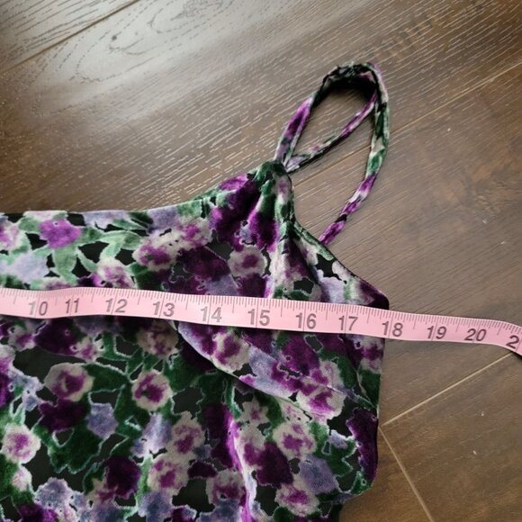 The Wolf Gang Rhapsody Asymmetrical Velvet Dress Women L Whimsygoth Y2K Designer - Picture 7 of 11